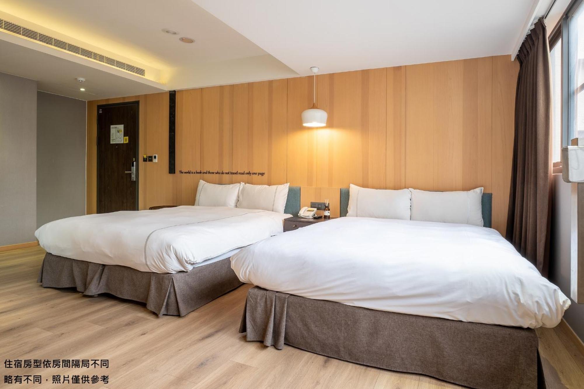 Check Inn Taichung Wenxin Zhongqing Exteriör bild